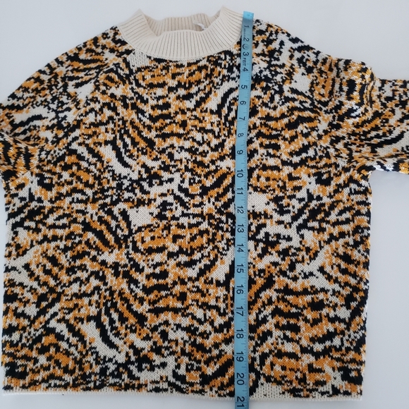 Rachel Comey x Target Striking Abstract Animal Print Sweater XXS - Picture 10 of 11